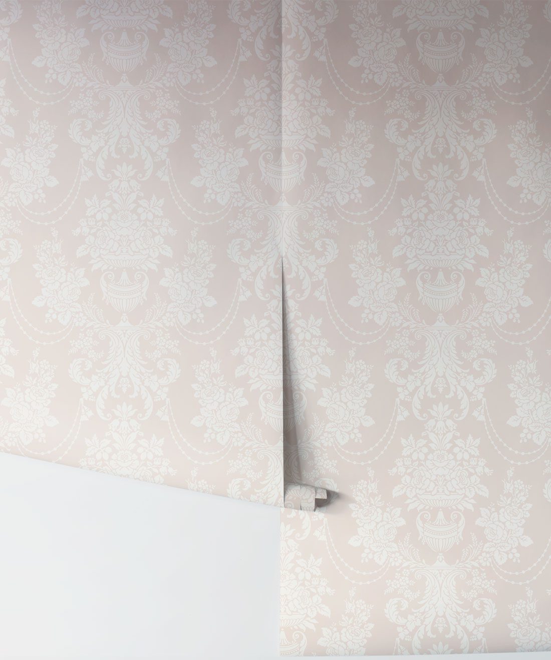 Mornington White - Imperial Wallpaper