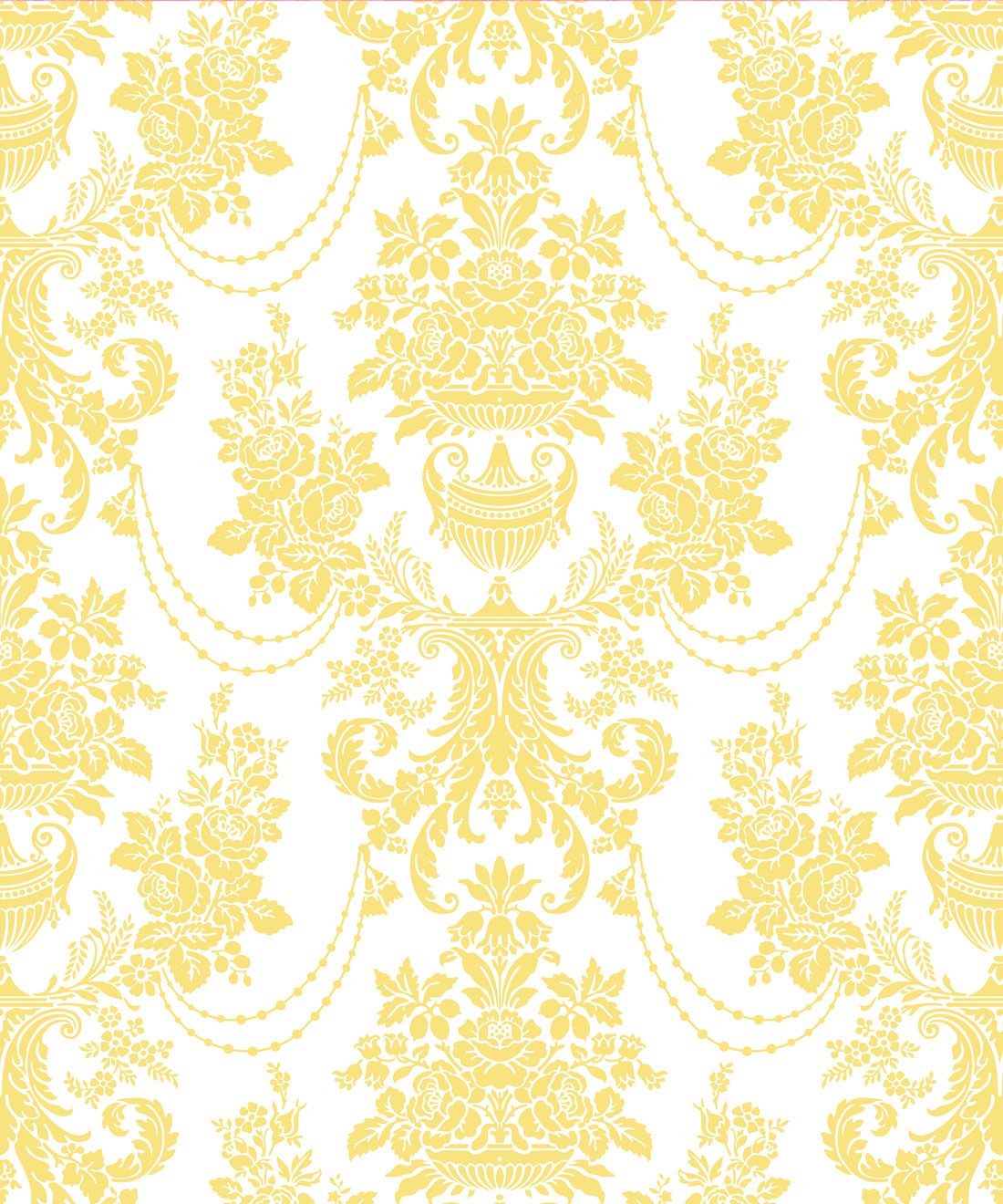 Imperial Wallpaper Yellow