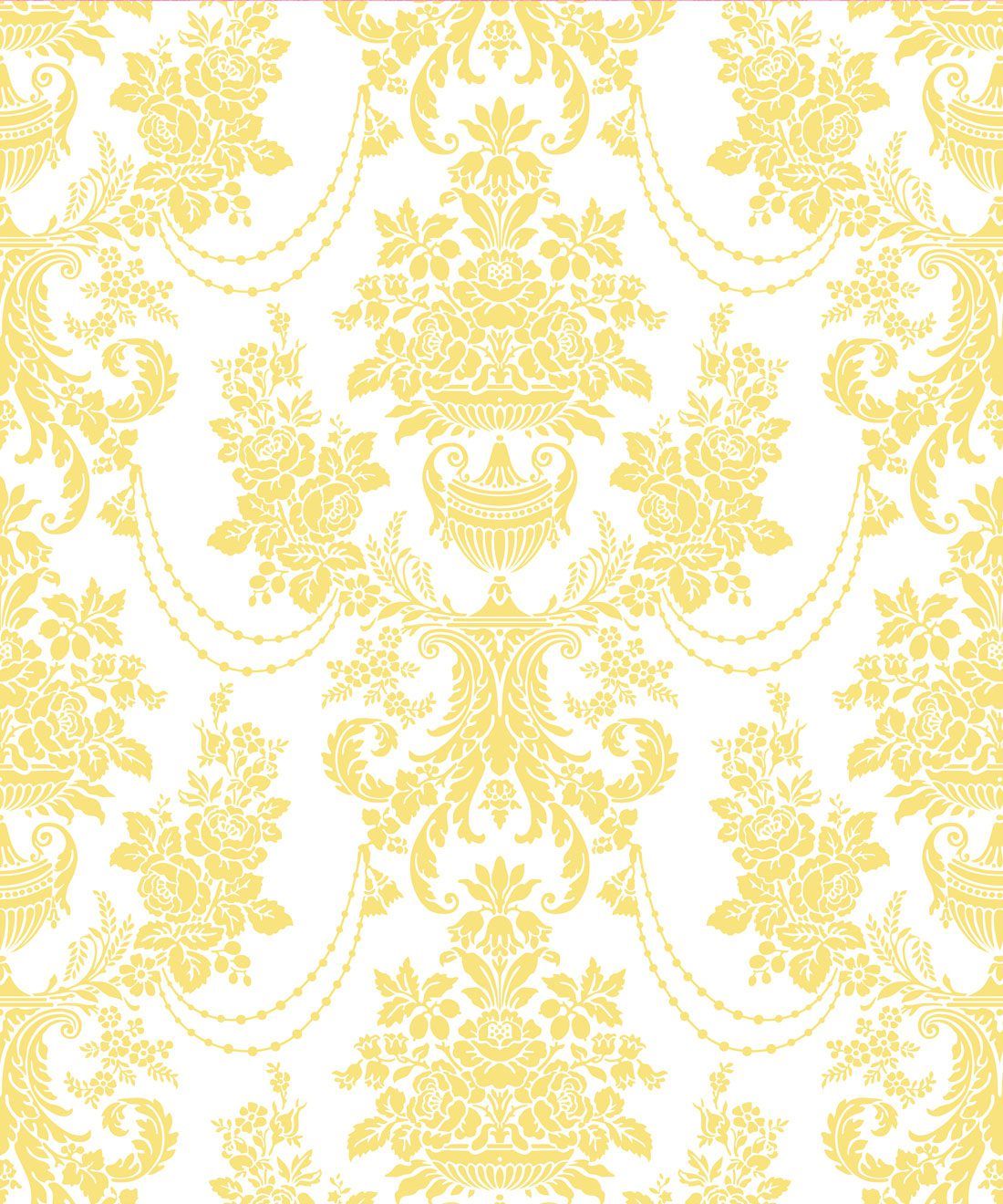 Imperial Wallpaper Yellow