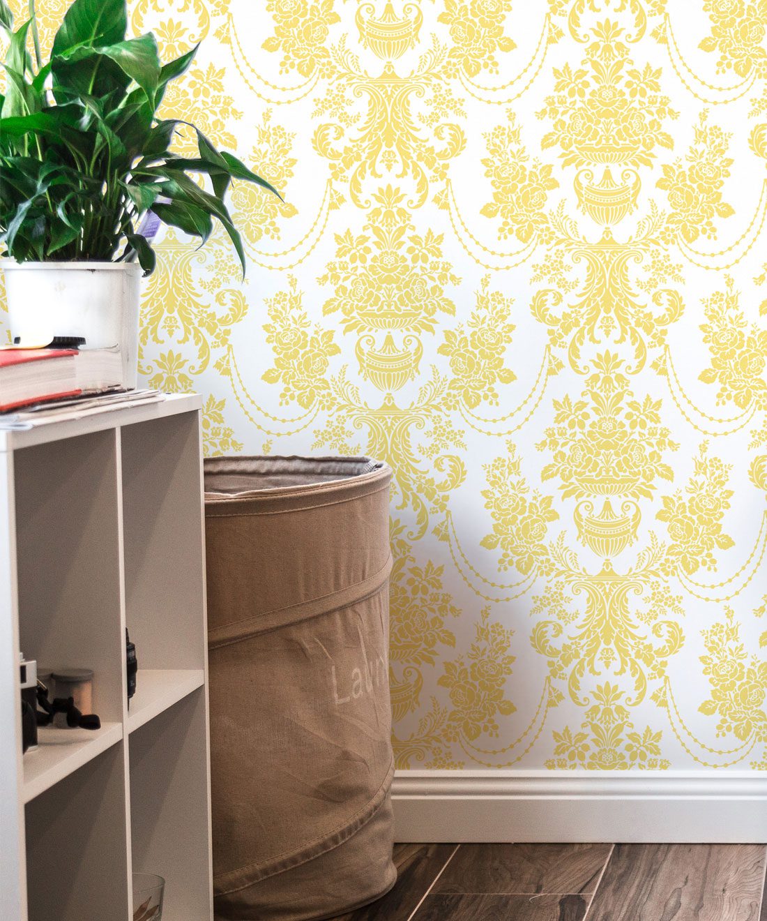 Imperial Wallpaper Yellow