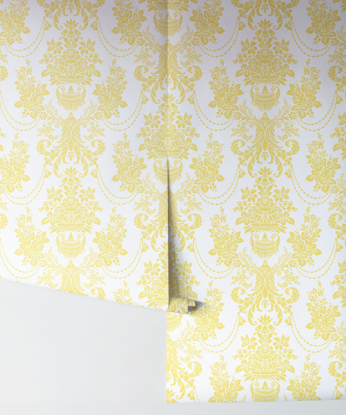 Imperial Wallpaper Yellow
