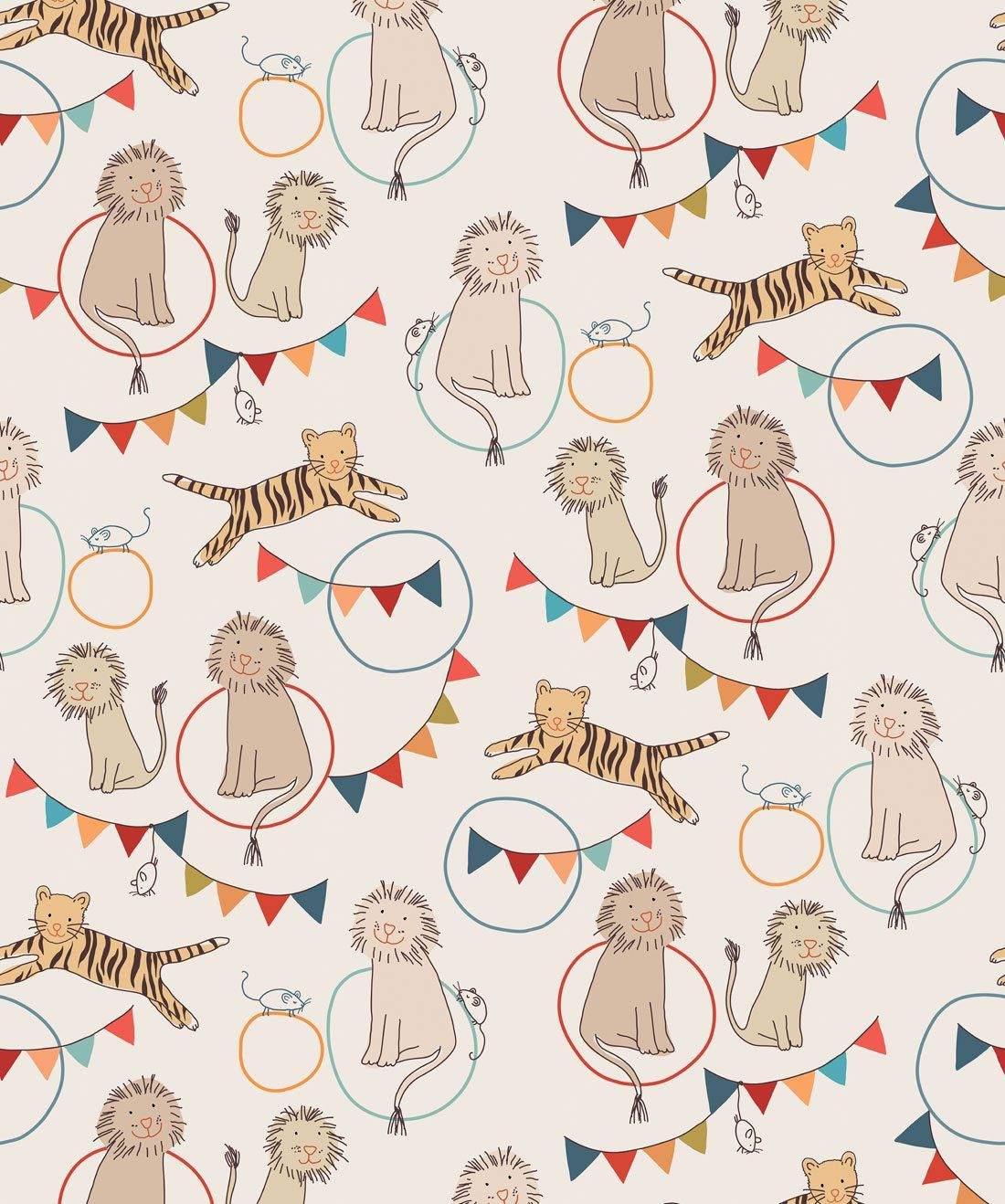 Lions & Tigers is a big cat kids Wallpaper