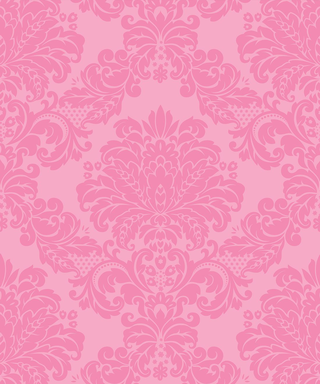 Pink Damask Wallpaper