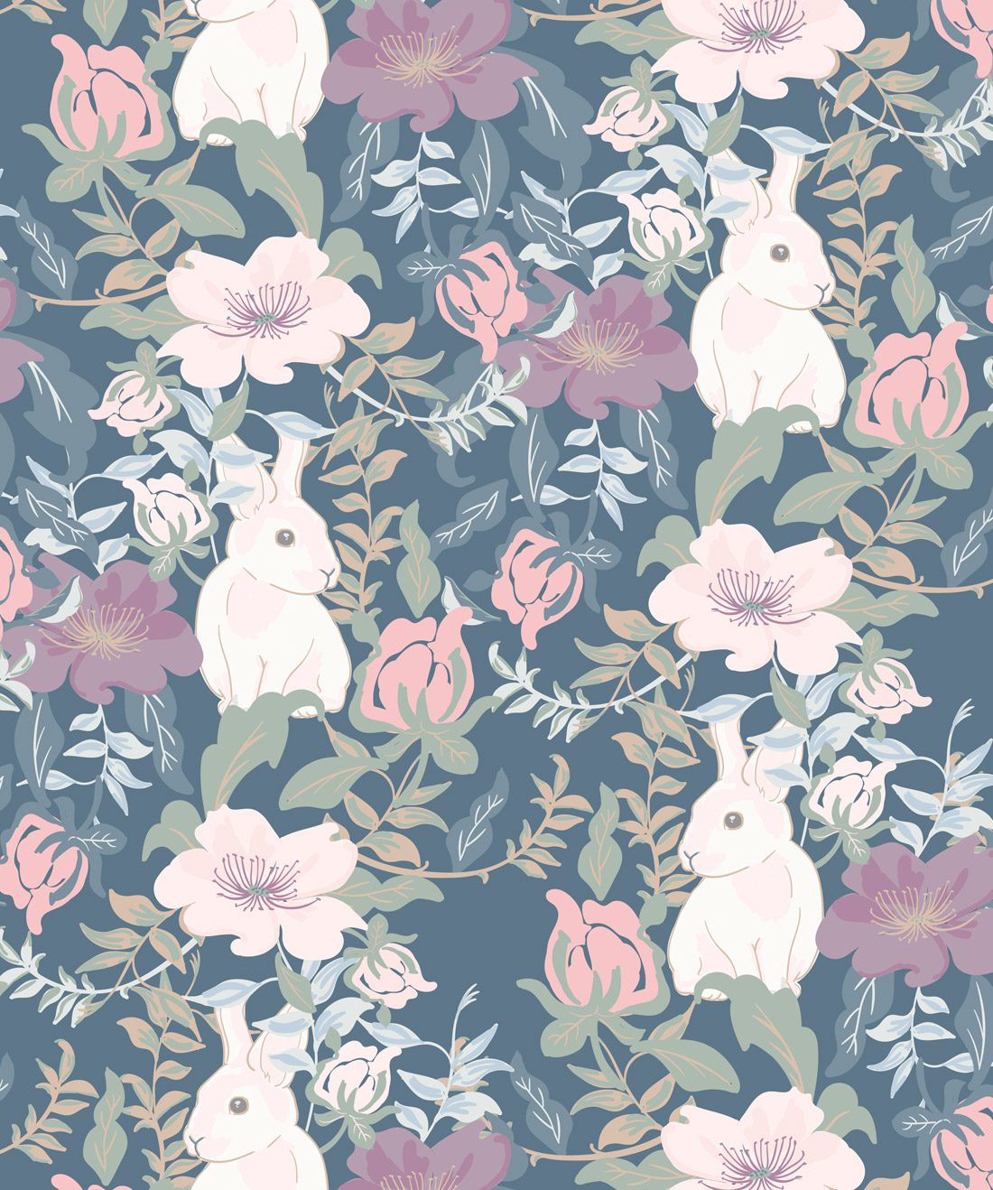 Garden Bunny Pastels
