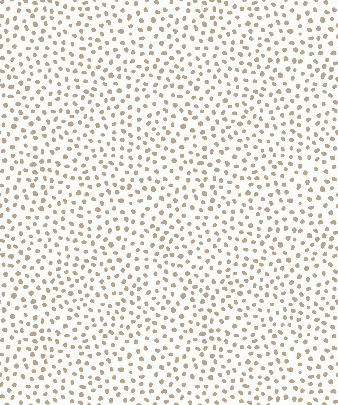 Huddy's Dots • Taupe • Spotted Wallpaper • Swatch