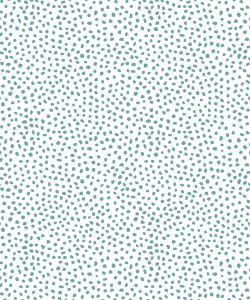 Huddy's Dots • Teal • Spotted Wallpaper • Swatch