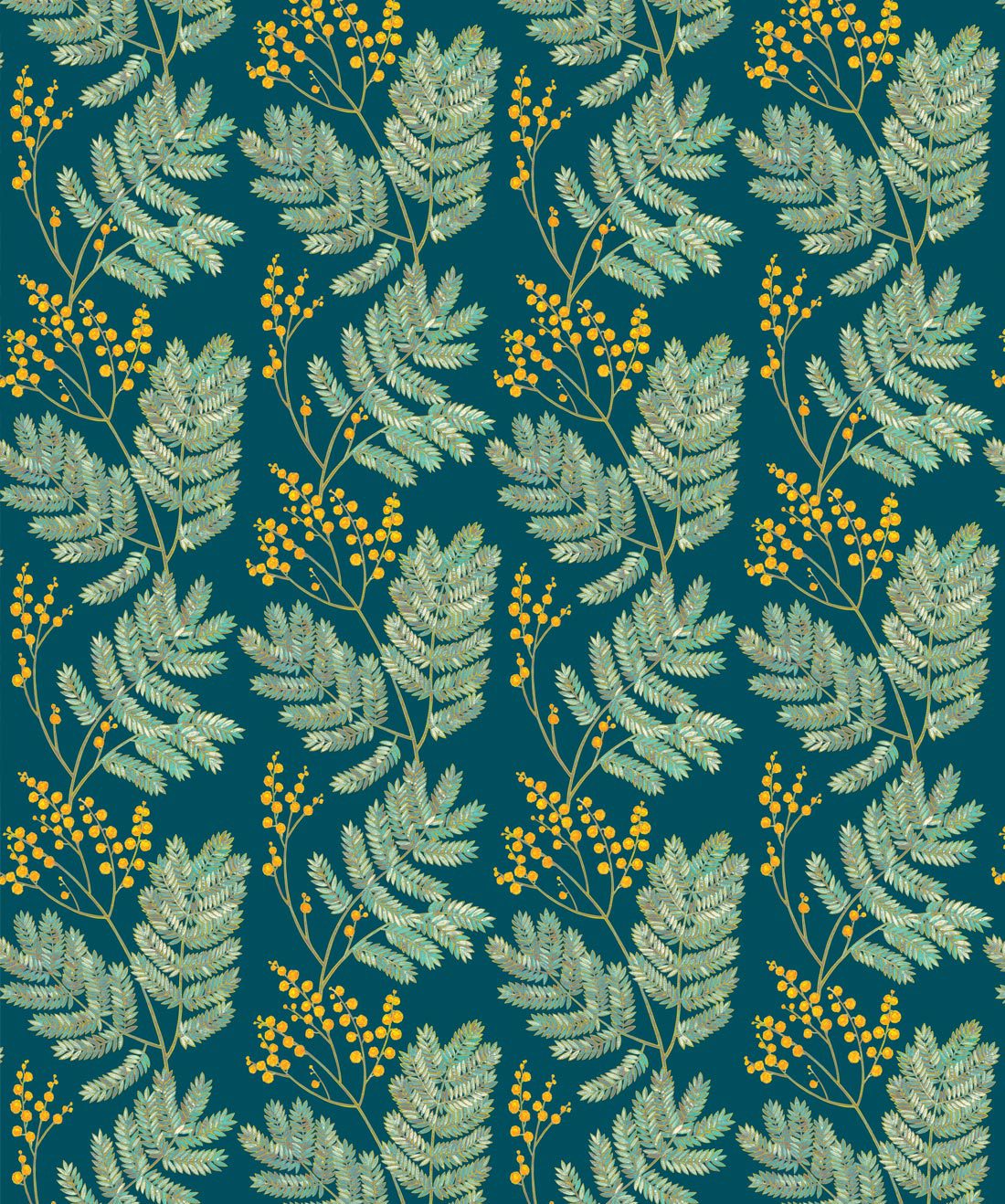 Mimosa Wattle Green