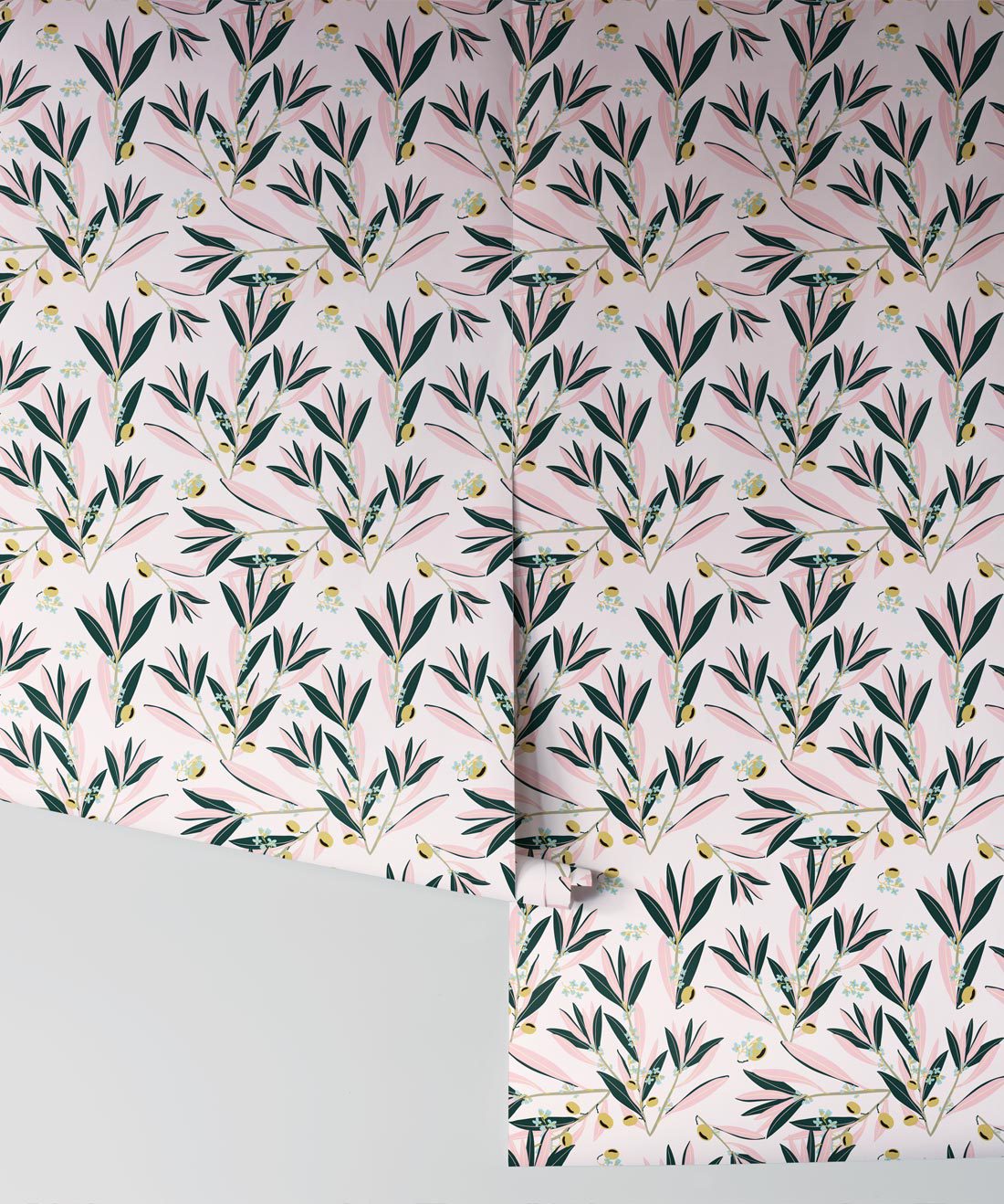 Olive Dapple Blushing Pink