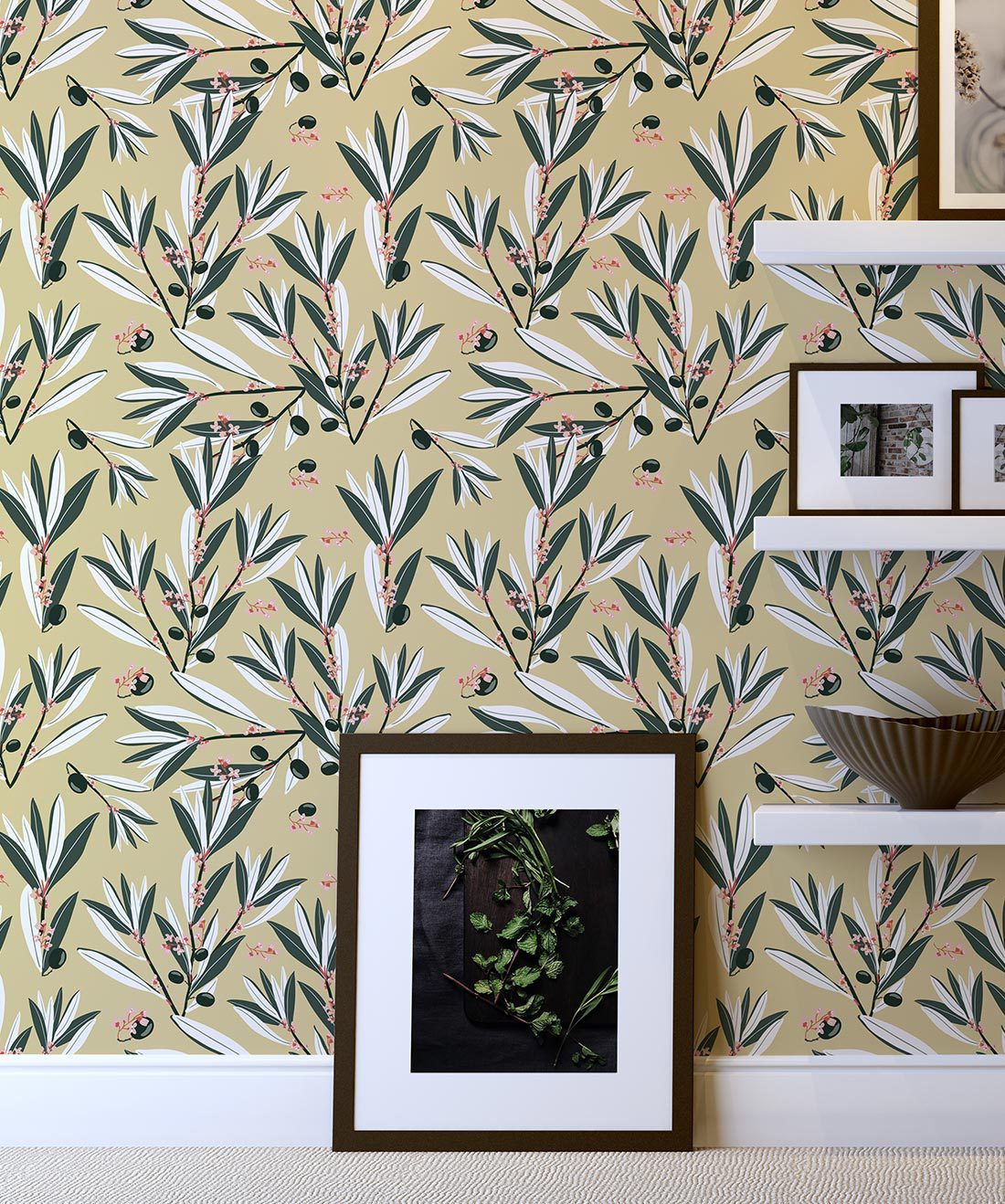 Olive Dapple Olive Canvas