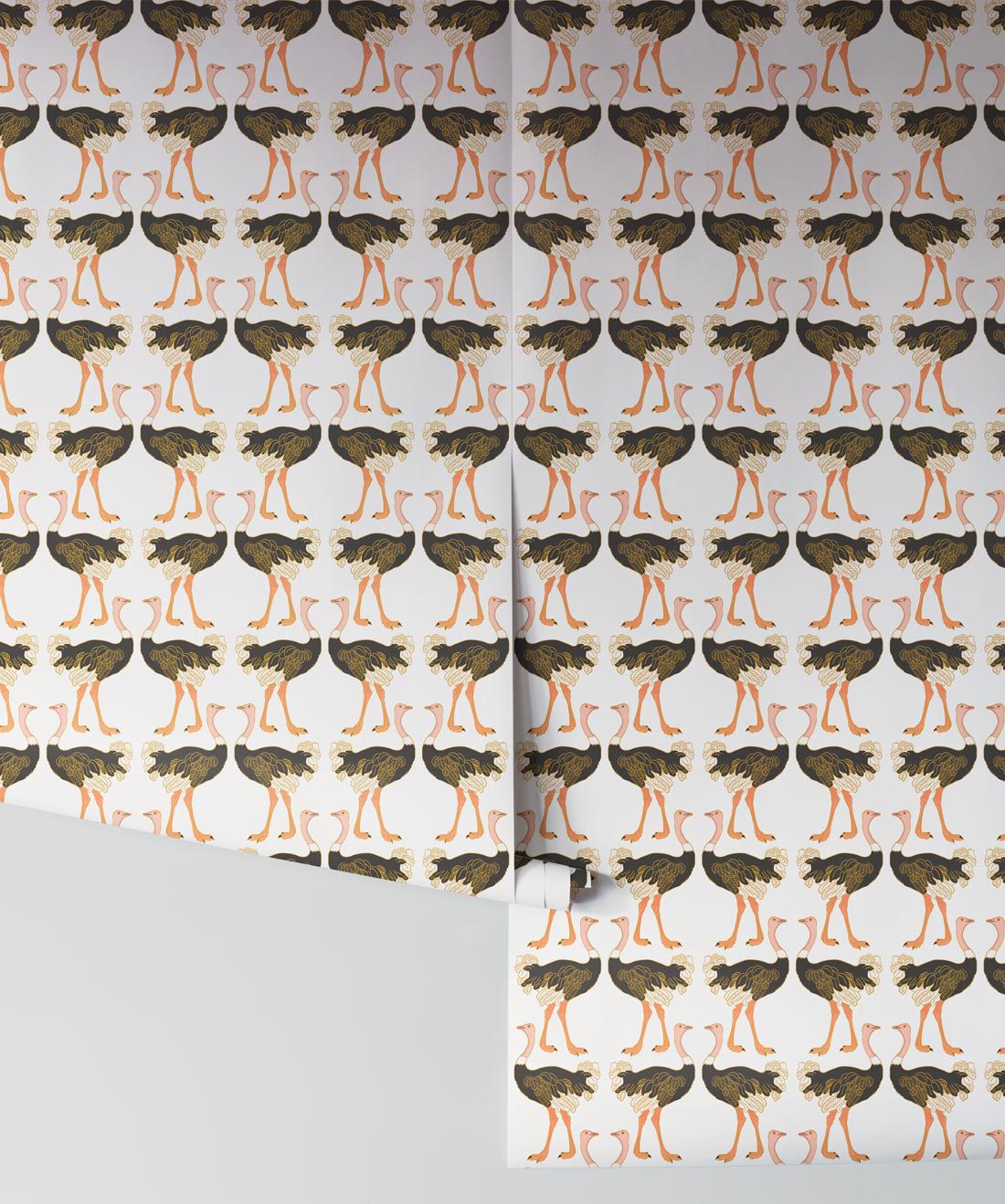 Ostrich Strut Wallpaper • Milton & King