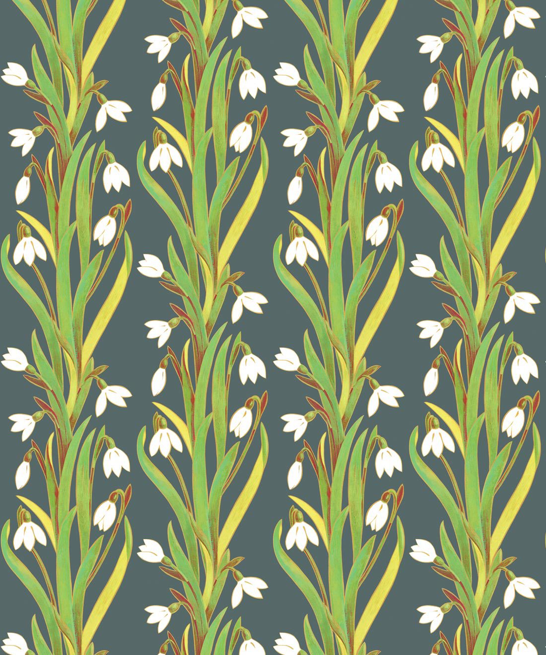 Snow Drop in Green Beret Wallpaper