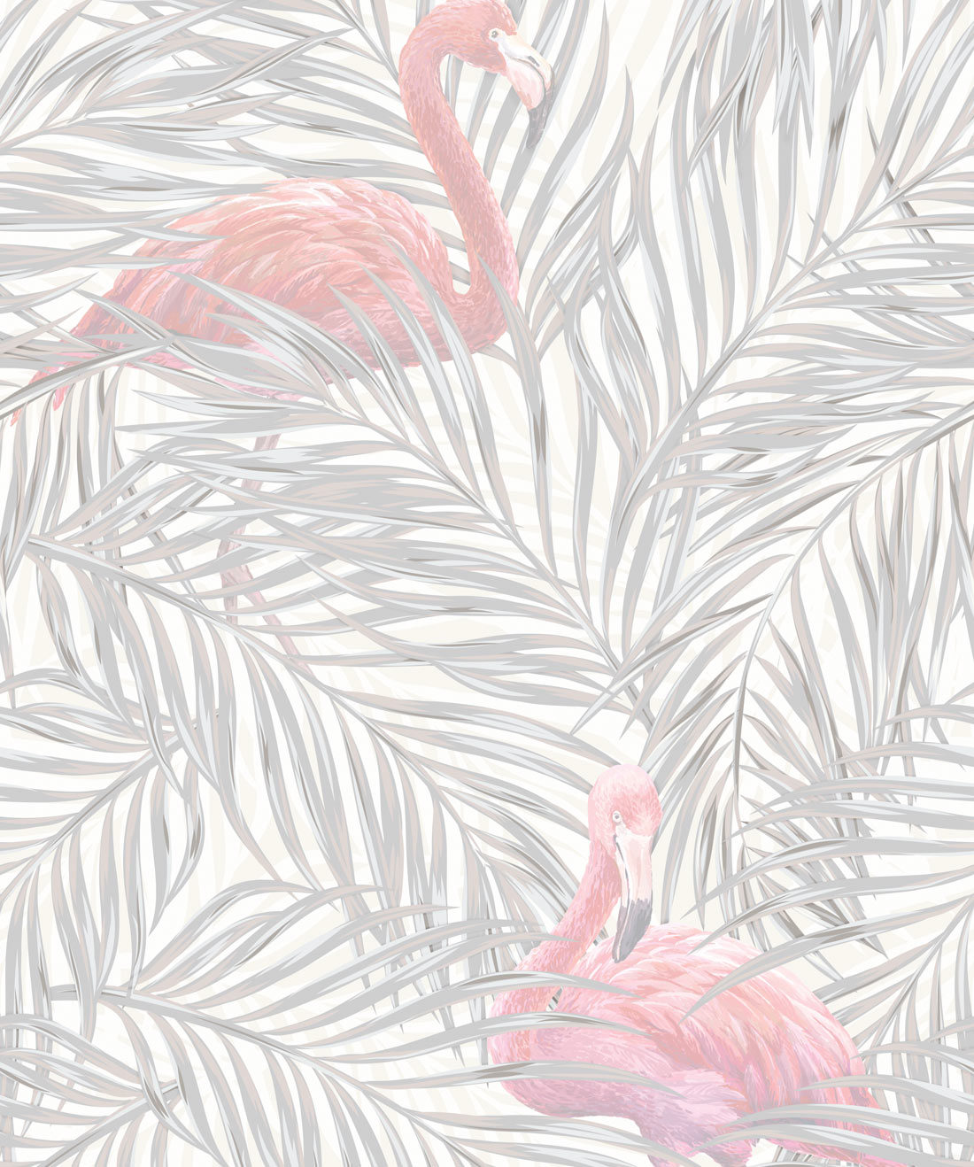 Tropical Flamingo - Subtle