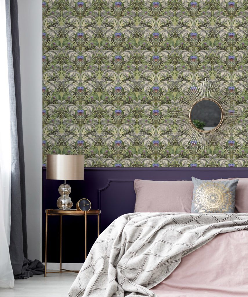 Thistle • Baroque Inspired Wallpaper • Milton & King