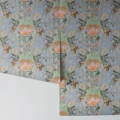 Simcox Wildflowers Grey Wallpaper