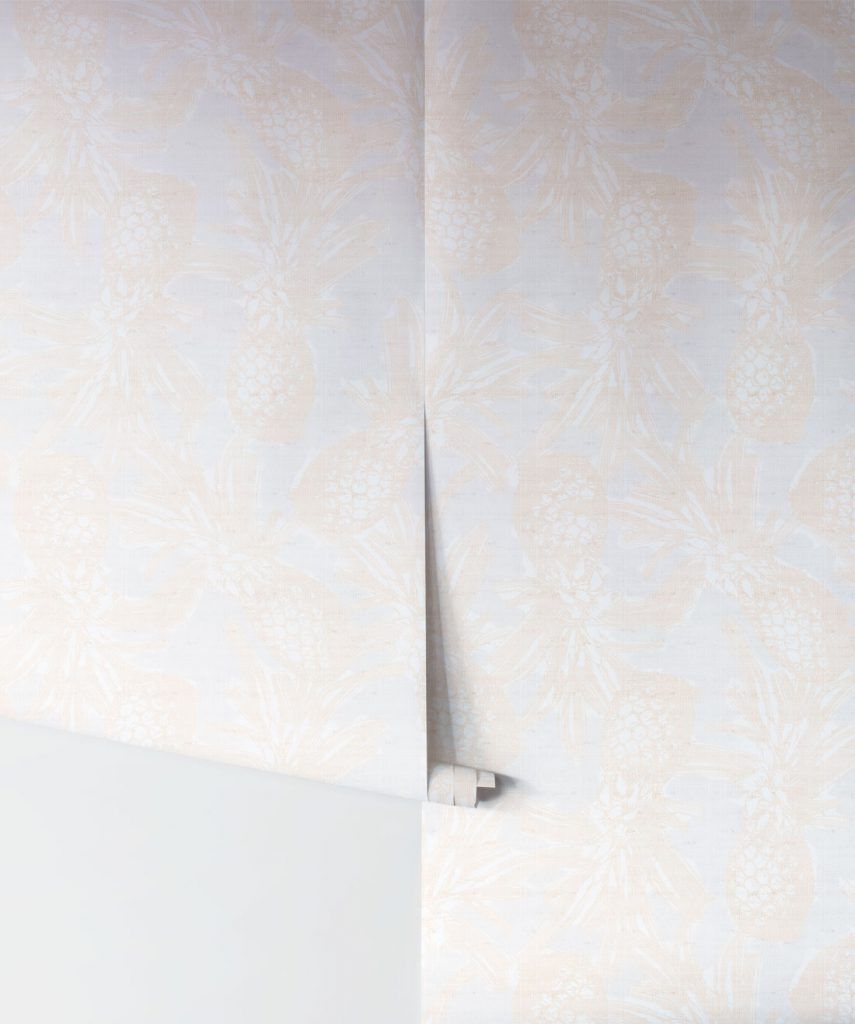 Calypso Wallpaper • Bold Golden Pineapple • Milton & King