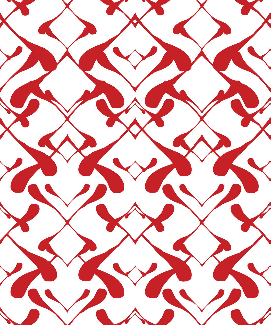 Paper Flock Cherry Burst is a modern wallpaper