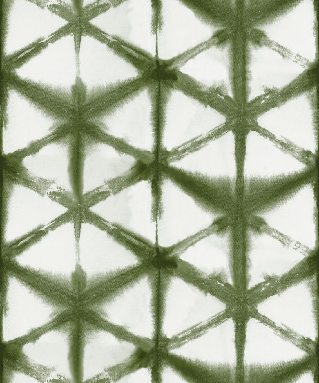 Shibori Star Olive Wallpaper