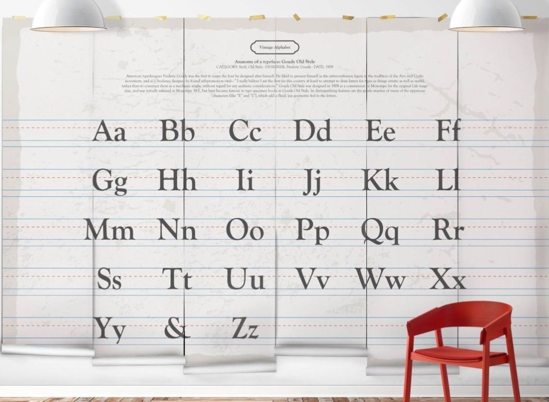 Vintage Alphabet