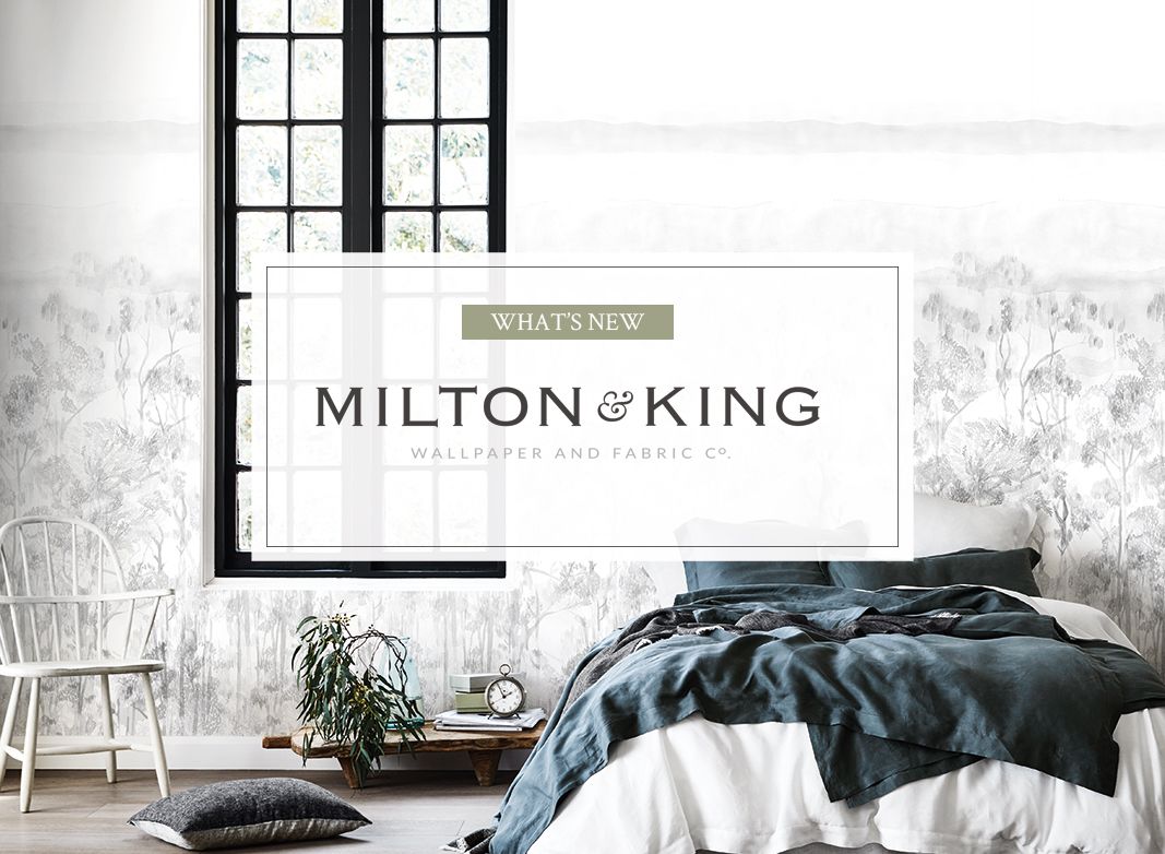 Check Wallpaper • A Classic, Gingham Design • Milton & King