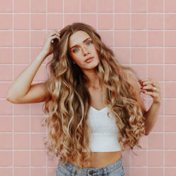 Pink Tiles wallpaper