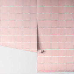 Pink Tiles wallpaper