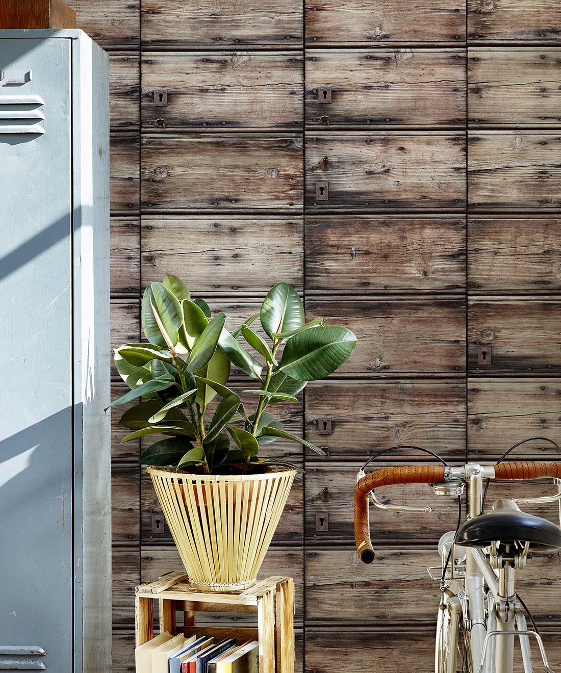 Timber and Nails is a wallpaper inspred by real wood