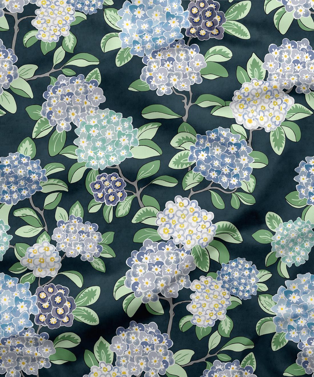 Hydrangea Fabric
