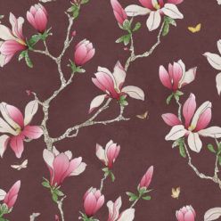 Wallpaper-KH-Magnolia-Plum-1