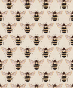 Golden Bee Embroidery, A wallpaper featuring bees