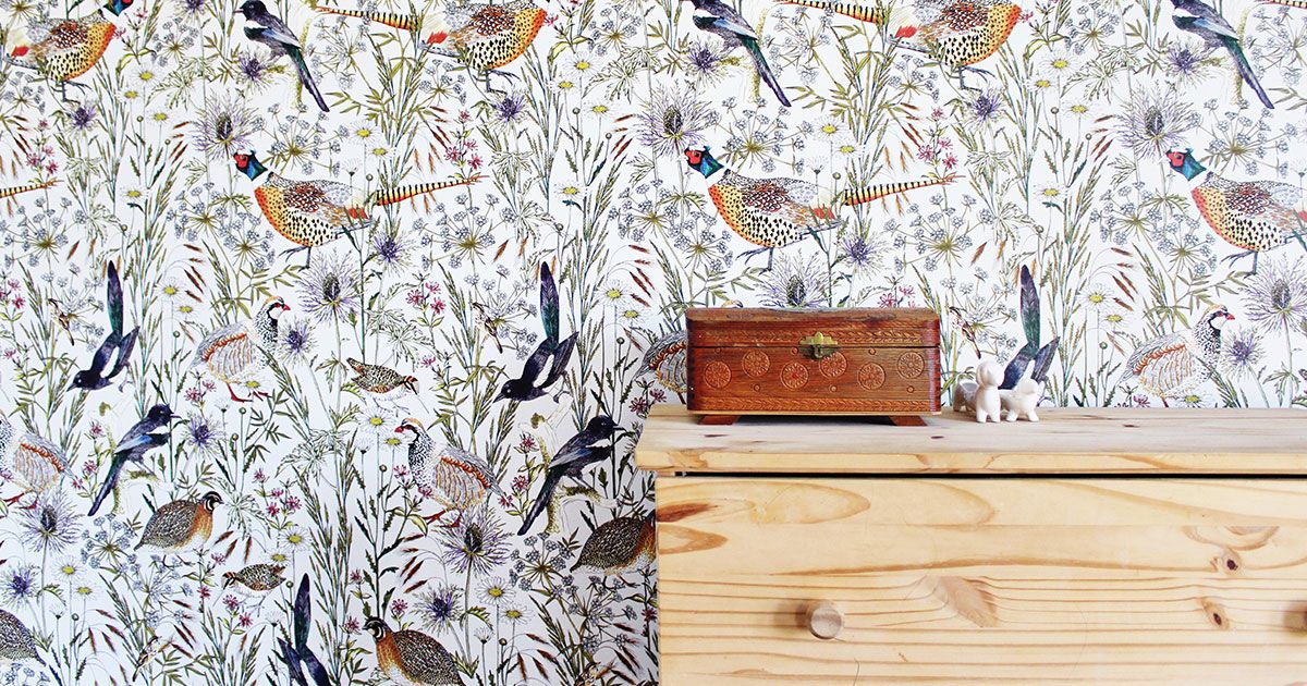 Tropical bird wallpaper | Bird prints, Pattern art, Pattern illustration