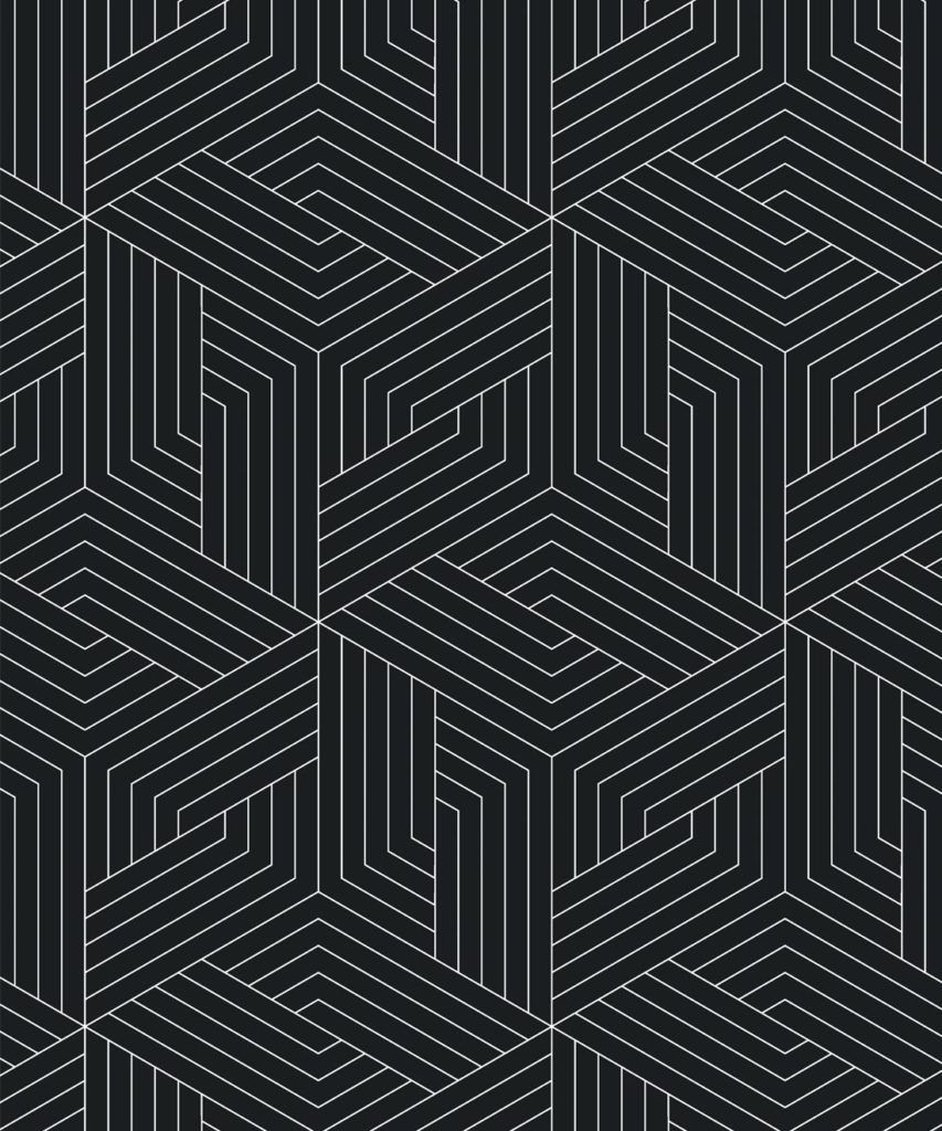 Geometric Illusions • Simple, Modern Wallpaper • Milton & King