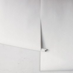 Warm Grey Geometric Illusions Wallpaper • Geometric Wallpaper • Milton & King