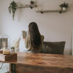 Geometric Illusions • Warm Grey • Neutral Wallpaper • Lauren Fleischmann • @theburbgirl