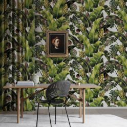 Kingdom Palm Day • Tropical Leaf Wallpaper • Milton & King