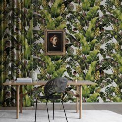 Kingdom Palm Day • Tropical Leaf Wallpaper • Milton & King