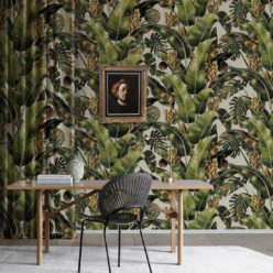 Kingdom Palm Del Rio • Tropical Leaf Wallpaper • Milton & King