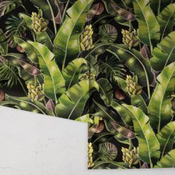 Kingdom Palm Night • Tropical Leaf Wallpaper • Milton & King