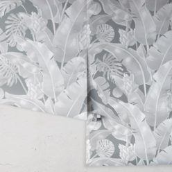 Kingdom Palm Roca • Tropical Leaf Wallpaper • Milton & King