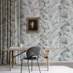 Kingdom Palm Roca • Tropical Leaf Wallpaper • Milton & King