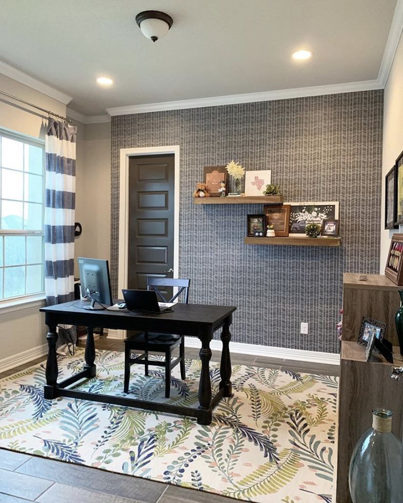 75 Wallpaper Home Office Ideas Youll Love  August 2023  Houzz