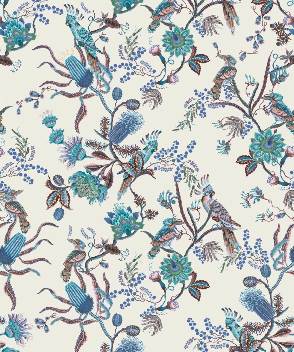 Matilda Wallpaper • Australian Flora & Fauna • Milton & King USA
