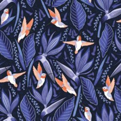 Hummingbird Wallpaper • Birds Of Paradise Flower • Bird Wallpaper • Blue Wallpaper