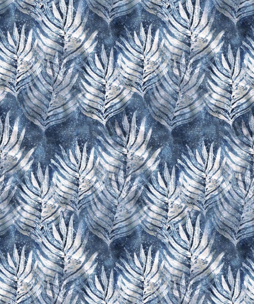 Shibori Leaf Wallpaper • Designer Tie Dye • Milton & King