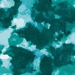 Autumn Path Wallpaper ocean teal • Shibori Abstract • Swatch