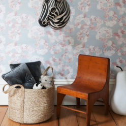 Cherry Blossom Wallpaper • Shibori Floral • Insitu Sage