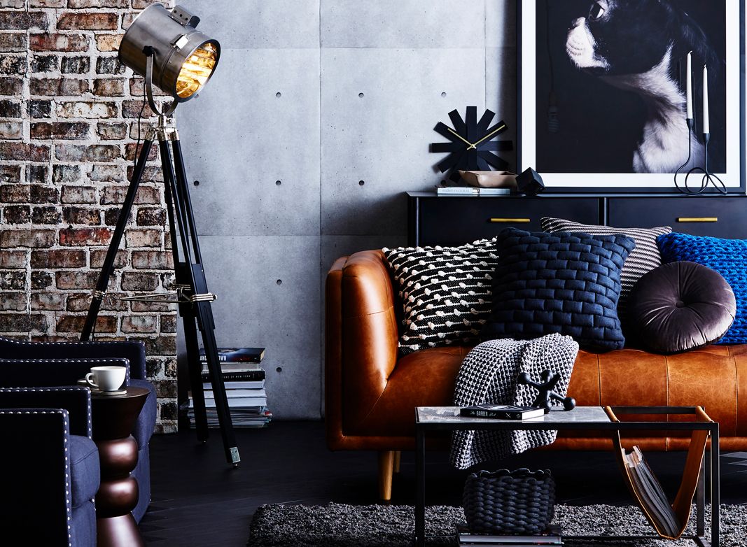 Industrial Style Interiors • Industrial Wallpaper Milton & King