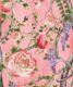 Empress Wallpaper • Romantic Wallpaper • Floral Wallpaper • Chinoiserie Wallpaper • Coral color wallpaper swatch
