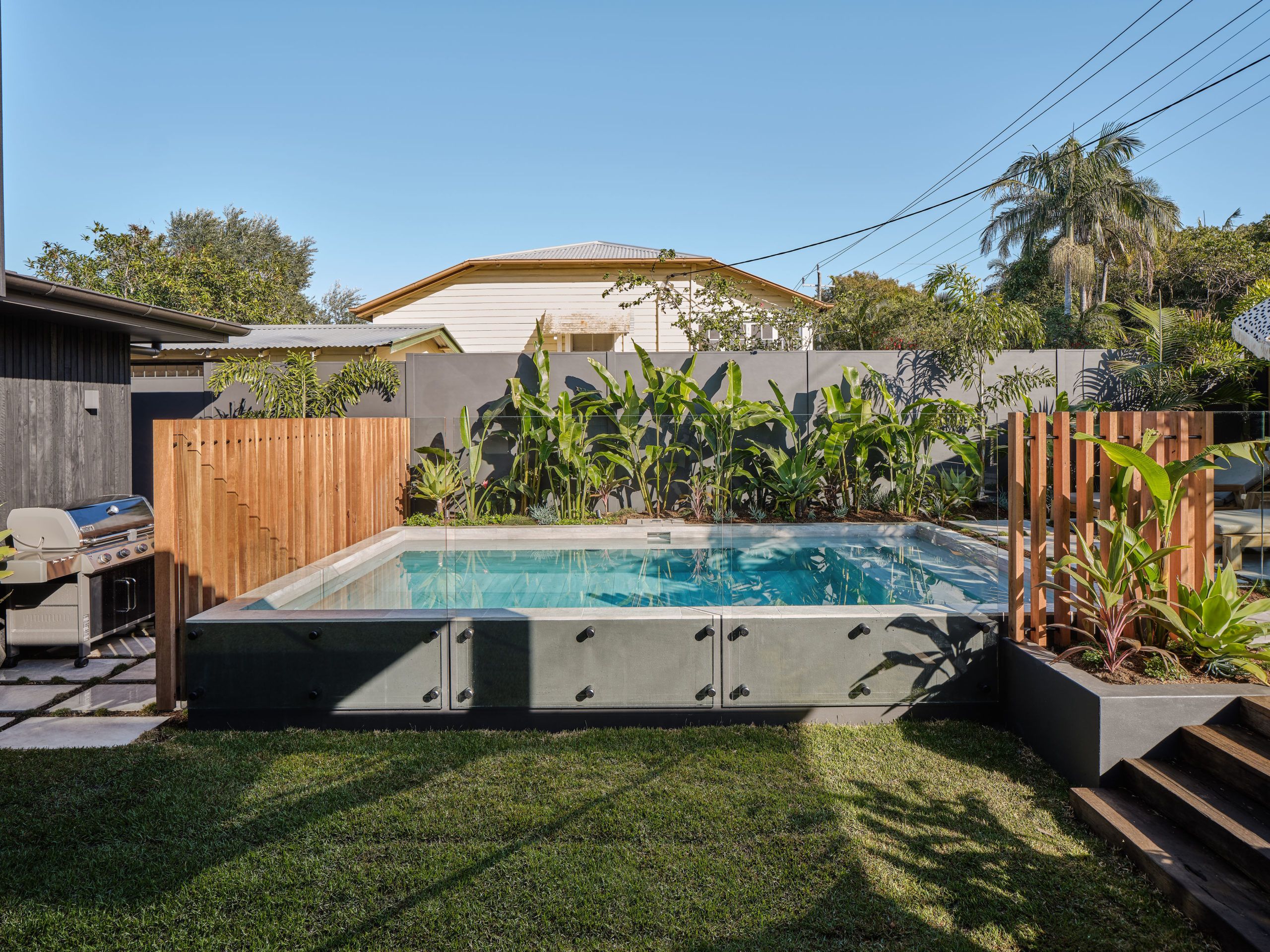 Pool • Barefoot Bay Villa designed by The Designory • Byron Bay