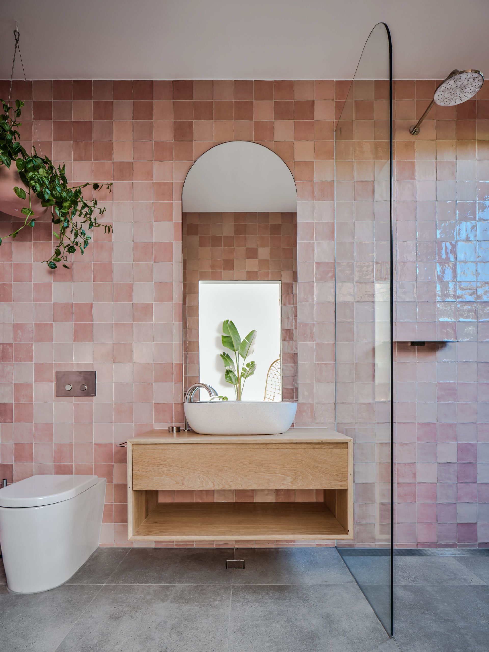 Bathroom • Barefoot Bay Villa designed by The Designory • Byron Bay