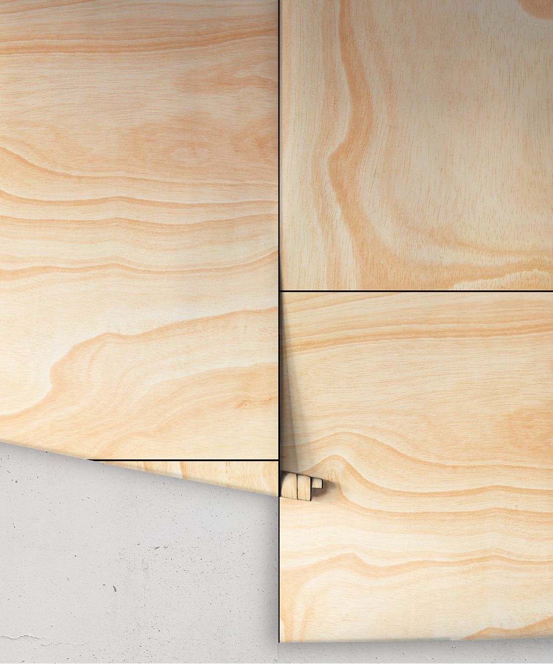 Ply Wood Wallpaper • Light Brown Wallpaper • Wood Grain Wallpaper rolls